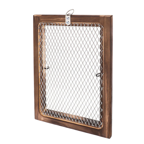 Plastic Wall-Mounted Air Plant Planter Frame, Space-Saving Vertical Display for Ferns, Succulents and Indoor Decor - product view 1