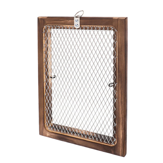 Plastic Wall-Mounted Air Plant Planter Frame, Space-Saving Vertical Display for Ferns, Succulents and Indoor Decor - product view 1