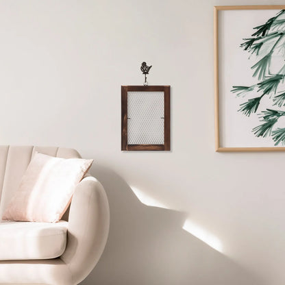 Plastic Wall-Mounted Air Plant Planter Frame, Space-Saving Vertical Display for Ferns, Succulents and Indoor Decor - product view 3