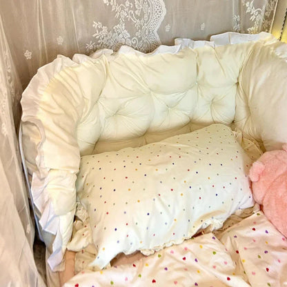 Cotton Decorative Bed Pillow, PP Cotton Memory Cushion for Dorm Room, Student Bedroom and Lumbar Back Support - product view 6