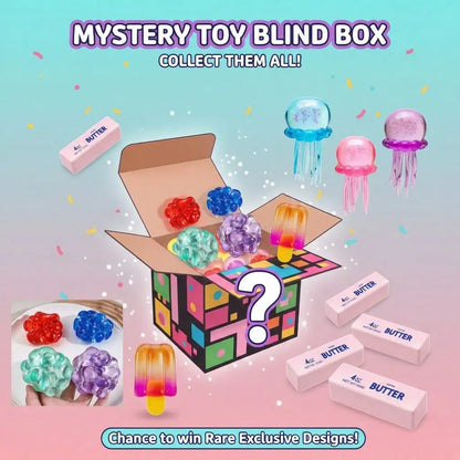 Random Squishy Blind Bag, Slow-Rebound Cute Collectible Fidget Toy, 1-Piece Surprise Gift for Stocking Stuffers - product view 2