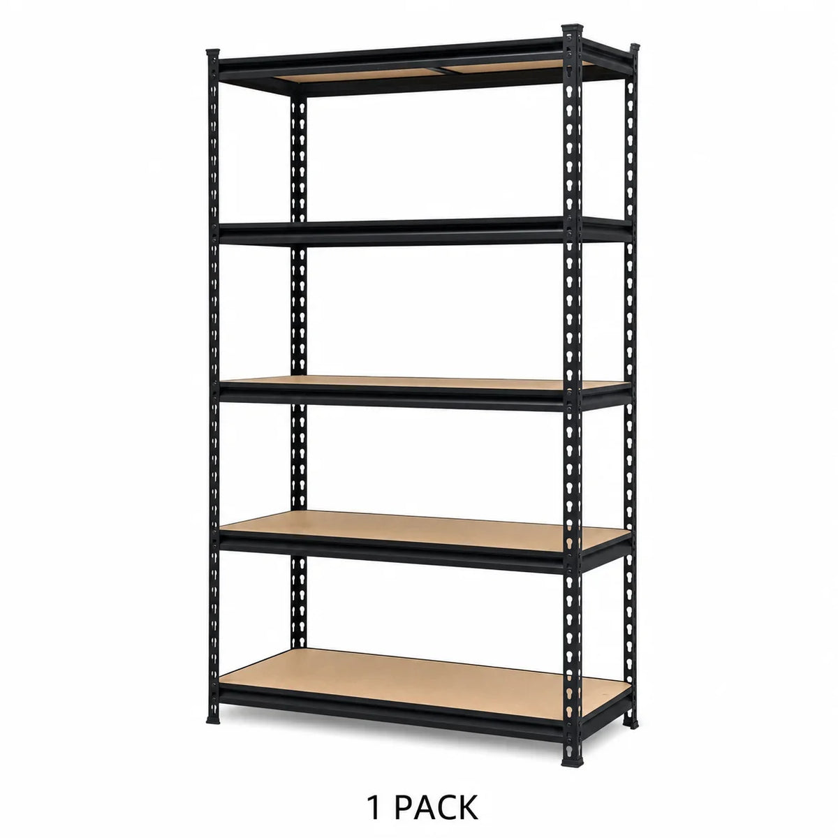 5-Tier Slim Metal Shelving Unit, Adjustable Pantry Storage Rack, 27.6 x 11.8 x 59.8 Inch, No-Tool Assembly - product view 1