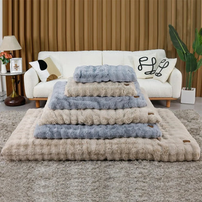 Ultra-Plush Pet Bed Mat, Waterproof Inner Layer, Removable Washable Cover, Anti-Slip Base, 6 Sizes for Dogs and Cats - product view 6