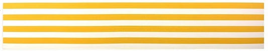 Striped Polyester Table Runner, Woven Printed Dining Décor for Home, Parties and Holiday Tables, 5 Sizes - product view 1