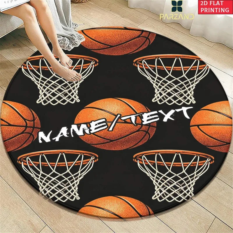 round rug - product view 4