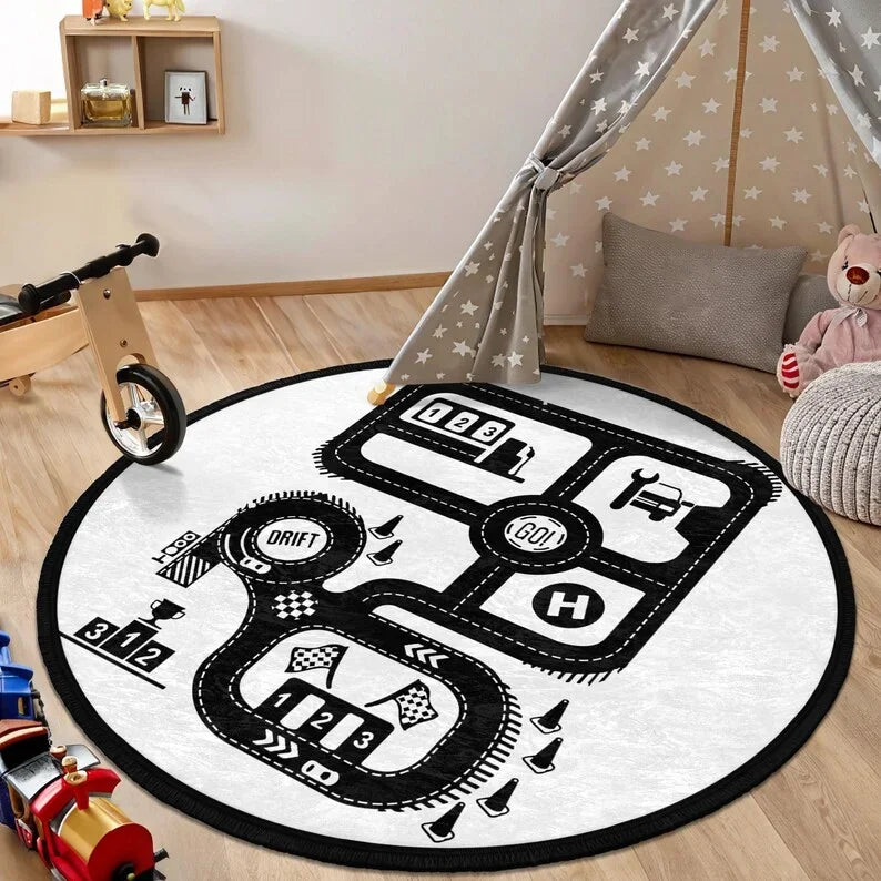 round rug - product view 5