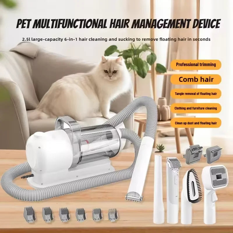 pet grooming vacuum kit - product view 5