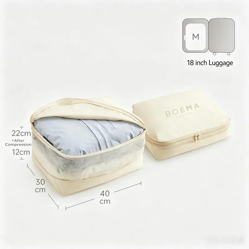 compression packing cubes - product view 1