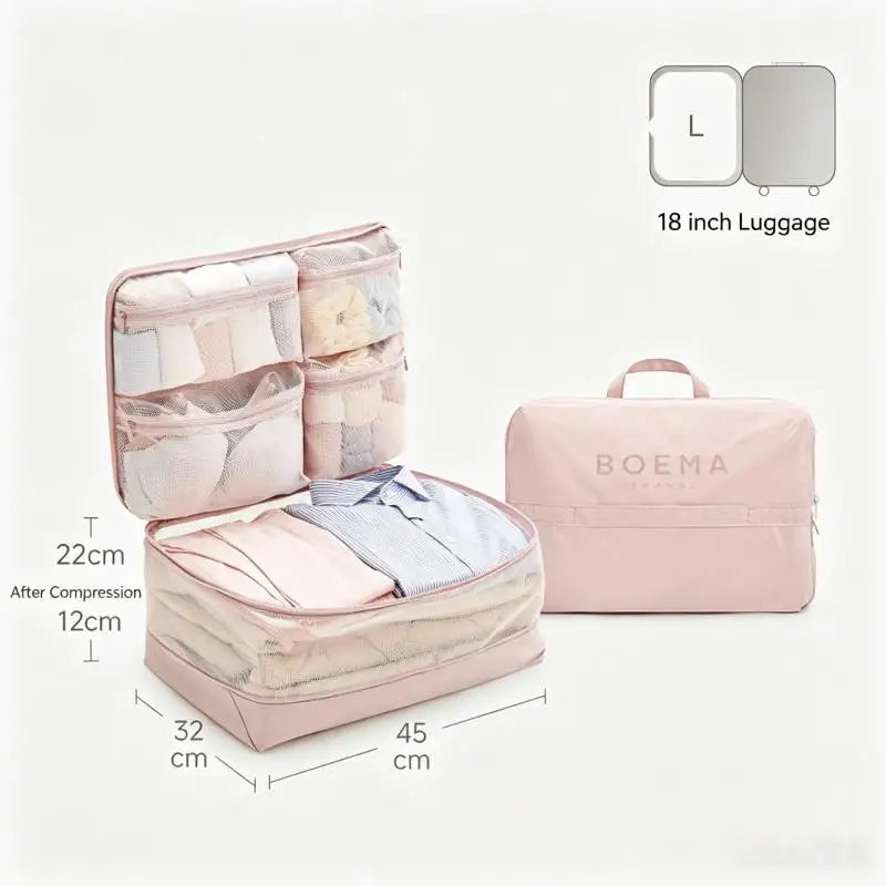 compression packing cubes - product view 3