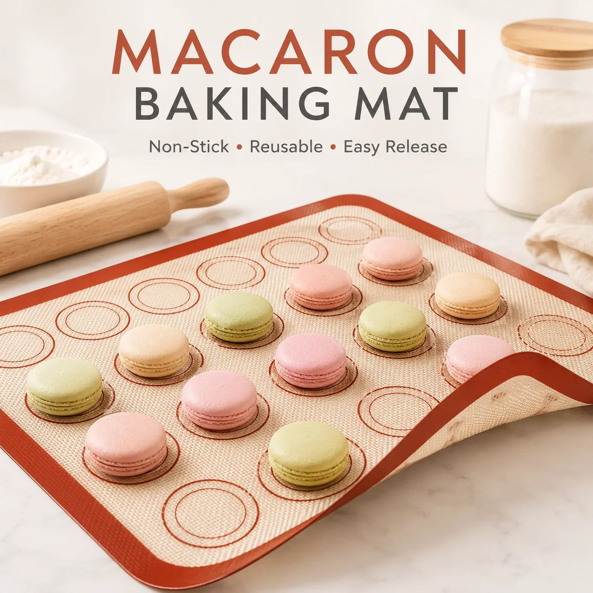 reusable baking mat - product view 5