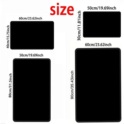 Gothic Skull Doormat, Floral Polyester Floor Mat with Anti-Slip, Fade-Resistant and Wrinkle-Resistant Finish, Four Sizes - product view 5