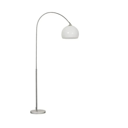 Mini Arc Floor Lamp, Modern Metal LED Reading Light, E17 Base, 100–300W AC Design for Bedroom and Living Room - product view 2