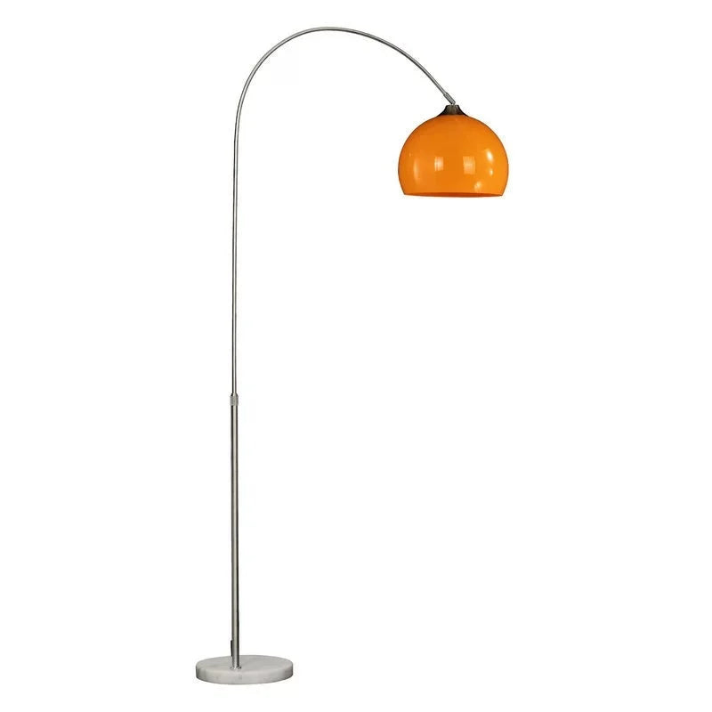 Mini Arc Floor Lamp, Modern Metal LED Reading Light, E17 Base, 100–300W AC Design for Bedroom and Living Room - product view 3