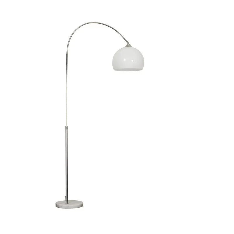 Mini Arc Floor Lamp, Modern Metal LED Reading Light, E17 Base, 100–300W AC Design for Bedroom and Living Room - product view 4