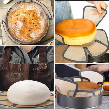 Reusable Silicone Baking Mat, Non-Stick Loaf Pan Liner, 46 x 36cm, Oven, Microwave and Freezer Safe - product view 5