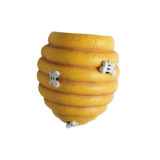 Honeycomb Bee Wall Planter, Resin Vertical Hanging Flower Pot for Indoor Outdoor Succulents, Garden and Patio Decor - product view 1