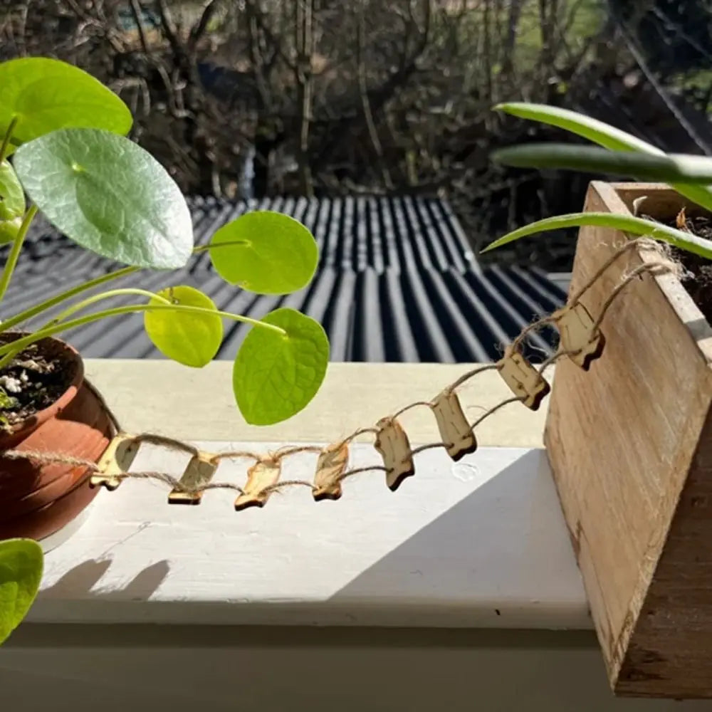 Fairy Bridge Decorative Ladder, 30 cm Polished Resin Miniature Accent for Fairy Gardens, Displays and Creative Décor - product view 2