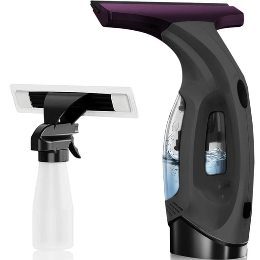 Cordless Window Squeegee Vacuum, Silicone Blade, Wireless USB-Charge Glass Cleaner for Windows and Smooth Surfaces - product view 1