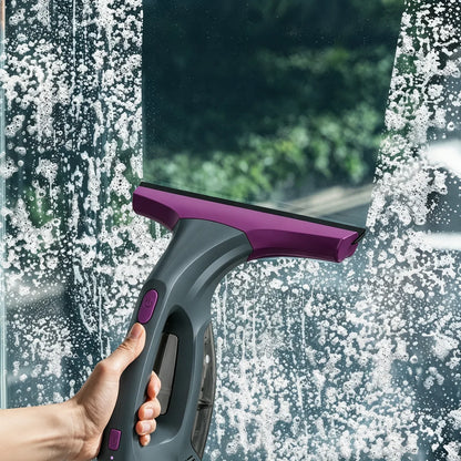 Cordless Window Squeegee Vacuum, Silicone Blade, Wireless USB-Charge Glass Cleaner for Windows and Smooth Surfaces - product view 3