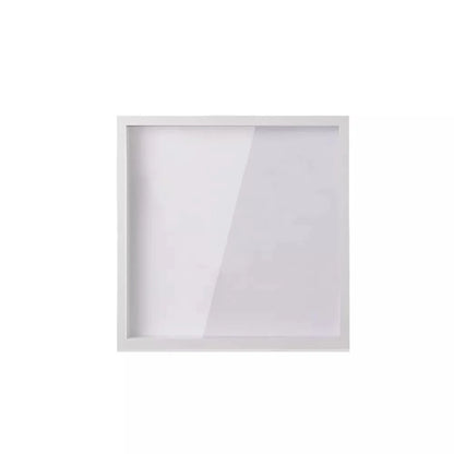 Travel Shadow Box Frame, Transparent Top-Loading Ticket Display, Square Wall-Mounted Memory Box in 3 Sizes - product view 2