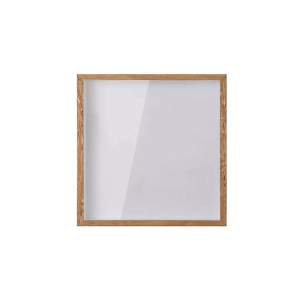 Travel Shadow Box Frame, Transparent Top-Loading Ticket Display, Square Wall-Mounted Memory Box in 3 Sizes - product view 3