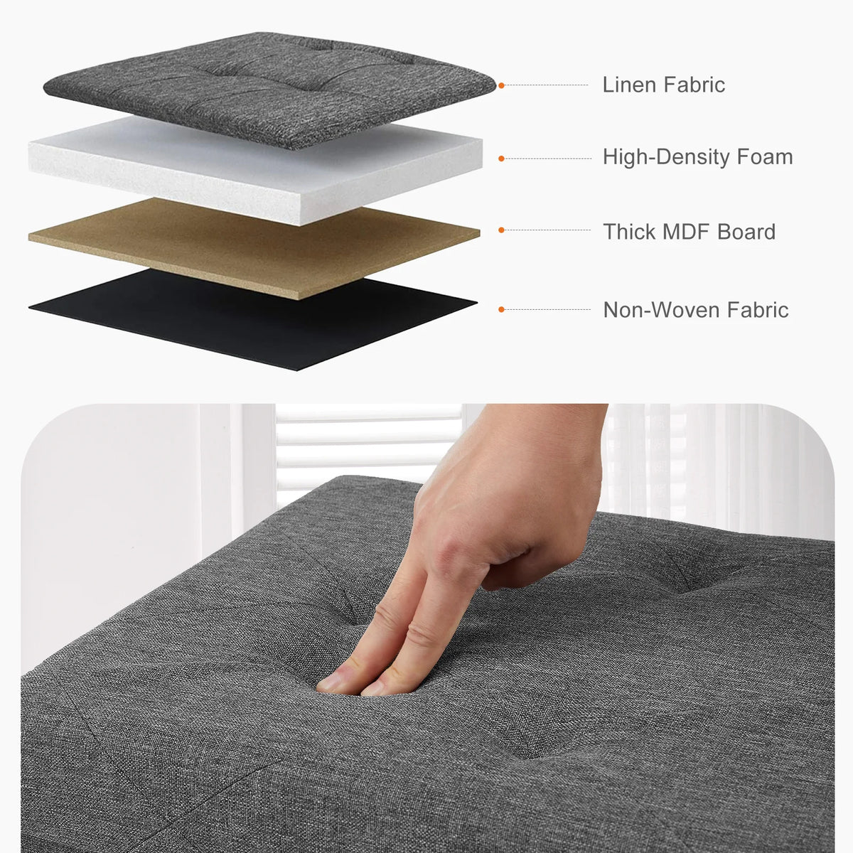 storage ottoman - product view 5