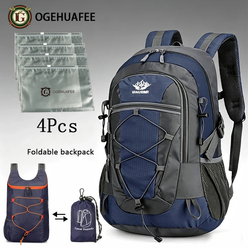 Multi-Functional Hiking Backpack, 20–35 L Travel Storage Pack, Lightweight Unisex Outdoor Bag, Trekking-Pole Compatible Set Options - product view 5