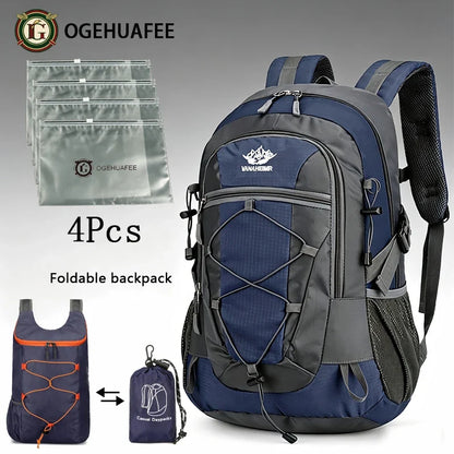 Multi-Functional Hiking Backpack, 20–35 L Travel Storage Pack, Lightweight Unisex Outdoor Bag, Trekking-Pole Compatible Set Options - product view 5