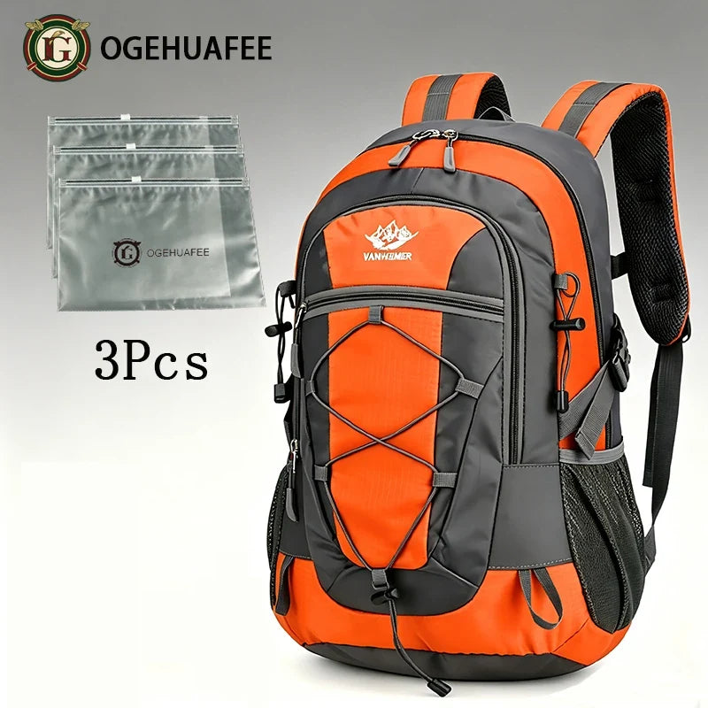 Multi-Functional Hiking Backpack, 20–35 L Travel Storage Pack, Lightweight Unisex Outdoor Bag, Trekking-Pole Compatible Set Options - product view 6