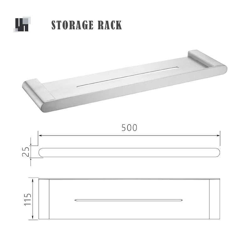 adhesive shower caddy - product view 1