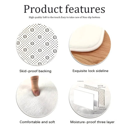 Anti-Fatigue Kitchen Mat, Machine-Made Printed Waterproof Non-Slip PVC-Backed Rug, Six Sizes for Indoor Home Floors and Kitchens - product view 6