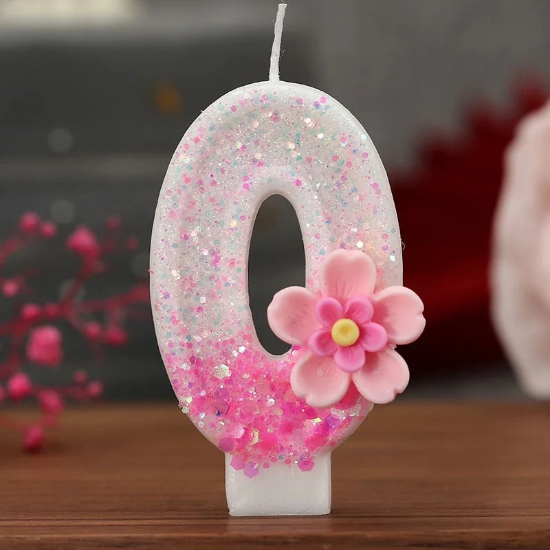 Creative Digital Birthday Cake Candle, Variant Options 0–9, Cake Decoration for Birthday Celebrations - product view 2