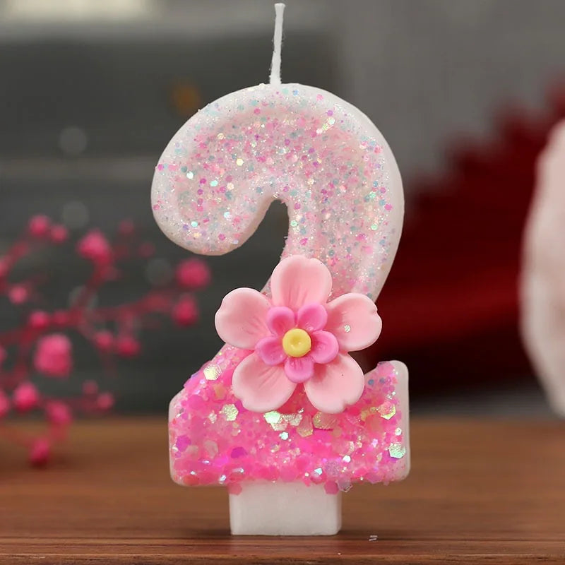 Creative Digital Birthday Cake Candle, Variant Options 0–9, Cake Decoration for Birthday Celebrations - product view 3