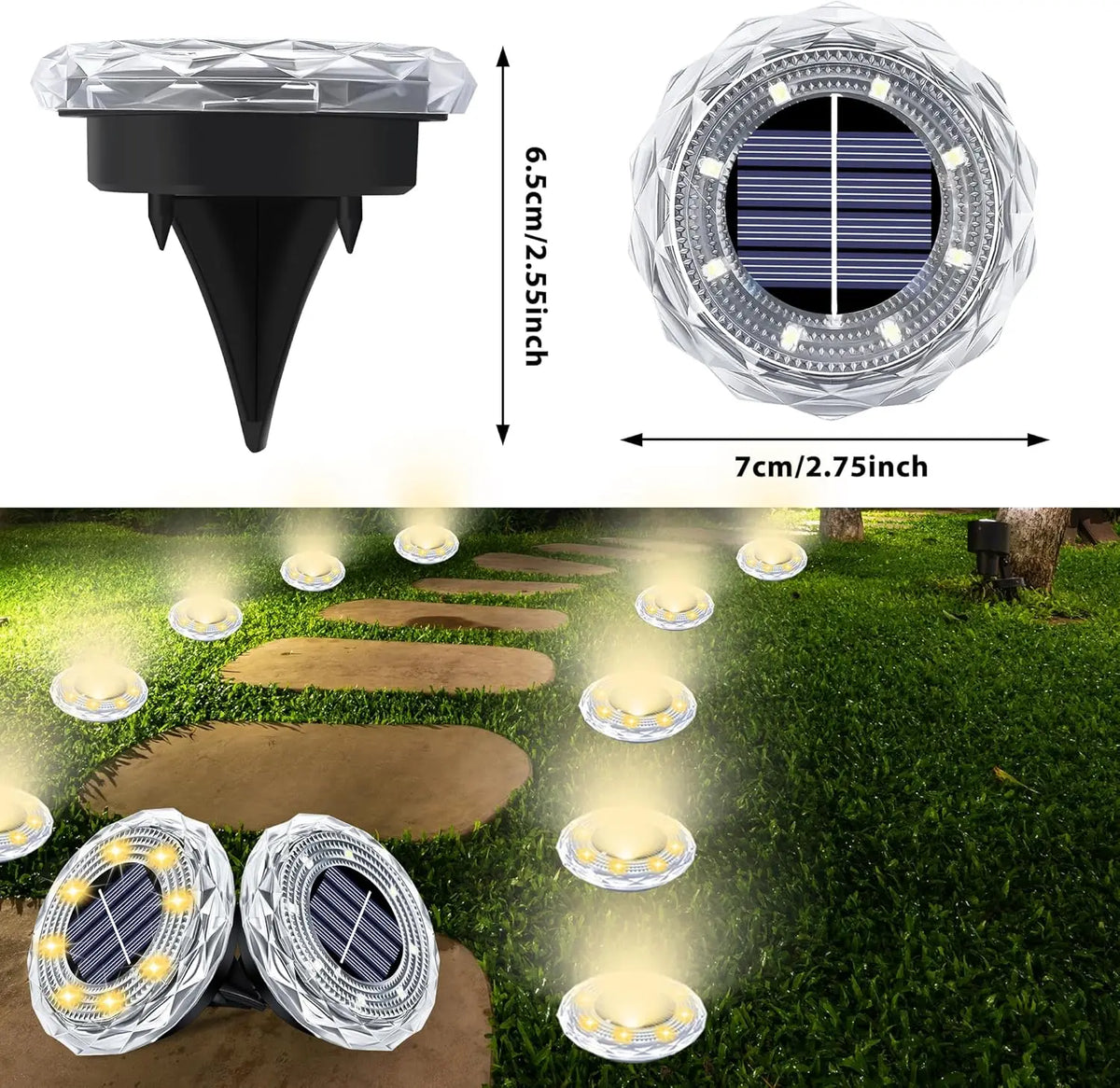 solar spotlights - product view 4