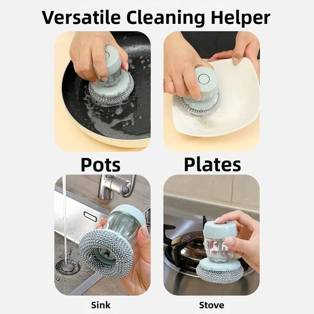 Soap Dispensing Dish Brush, soap dispensing dish brush product view 6