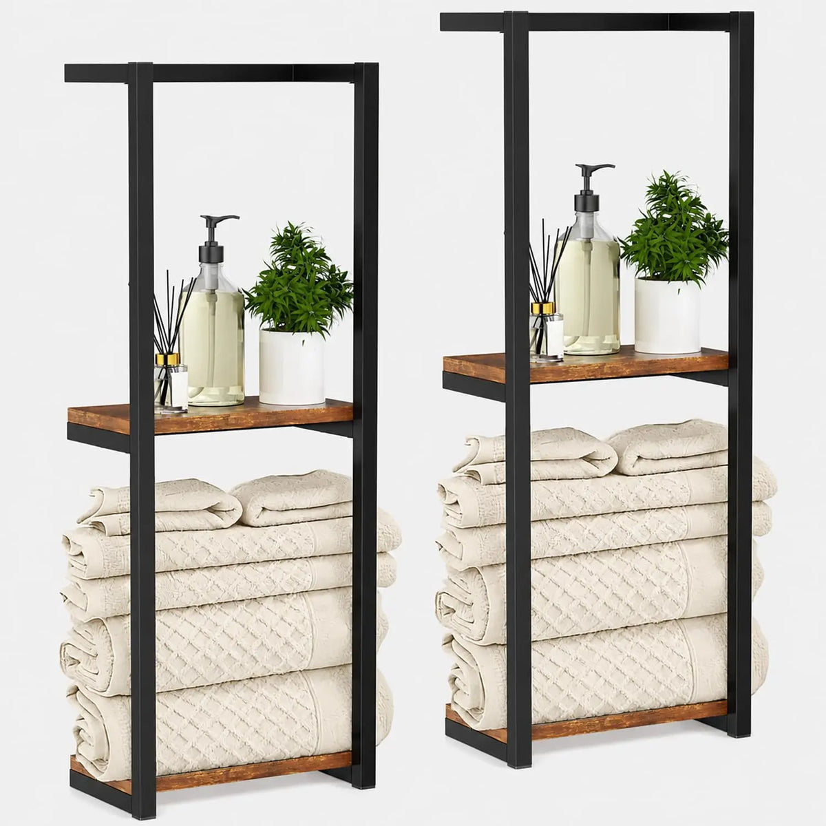 wall mounted towel rack - product view 1