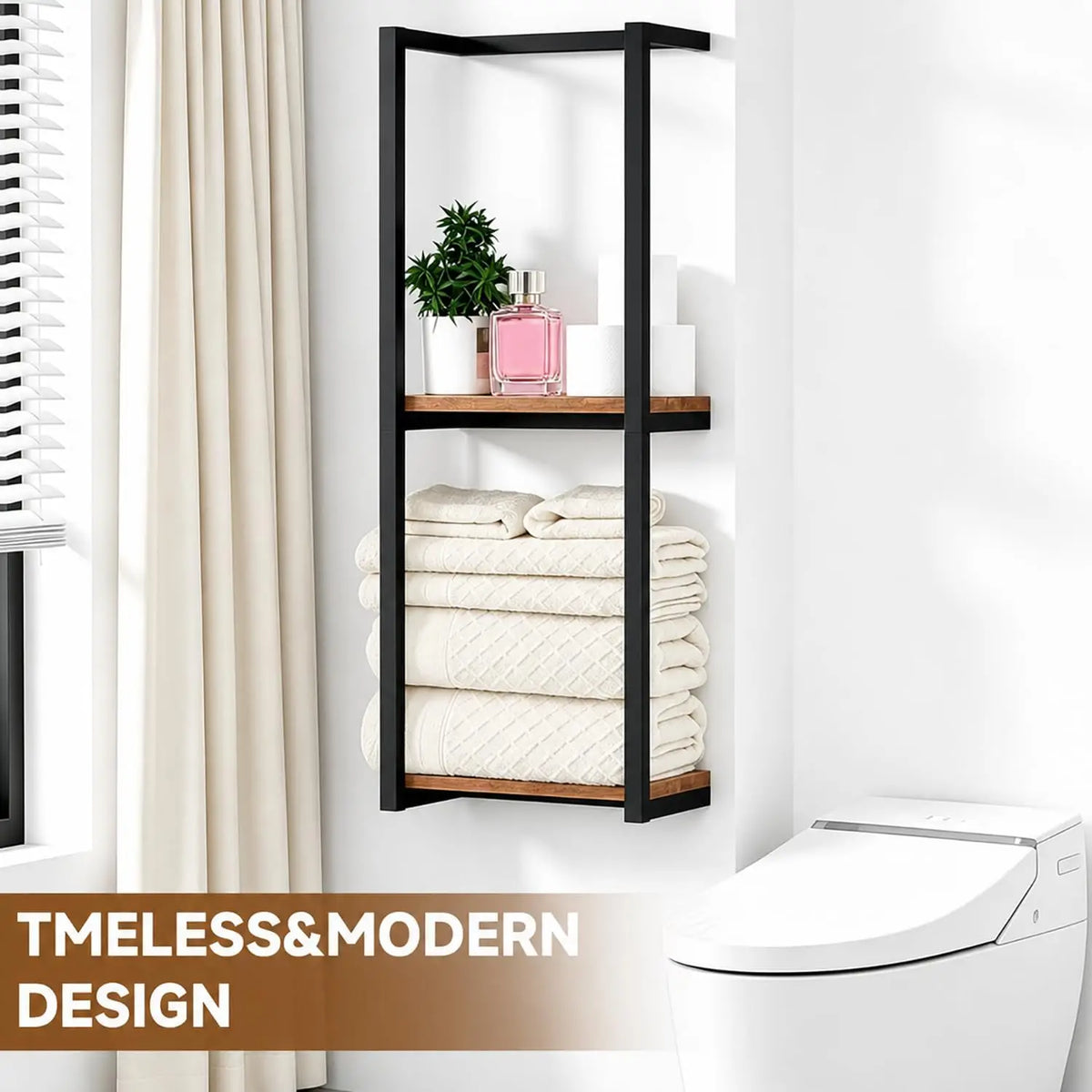 wall mounted towel rack - product view 4