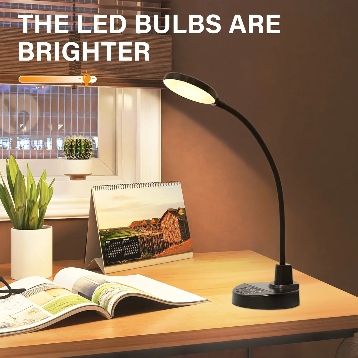 rechargeable reading lamp - product view 3