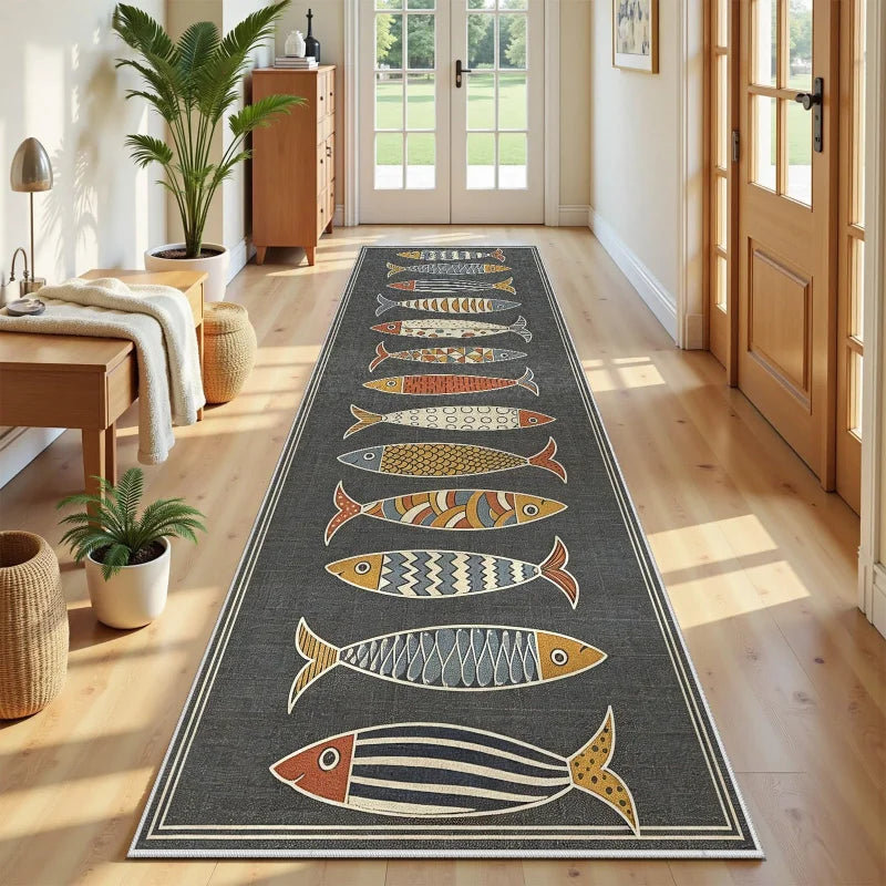 machine washable runner rug - product view 3