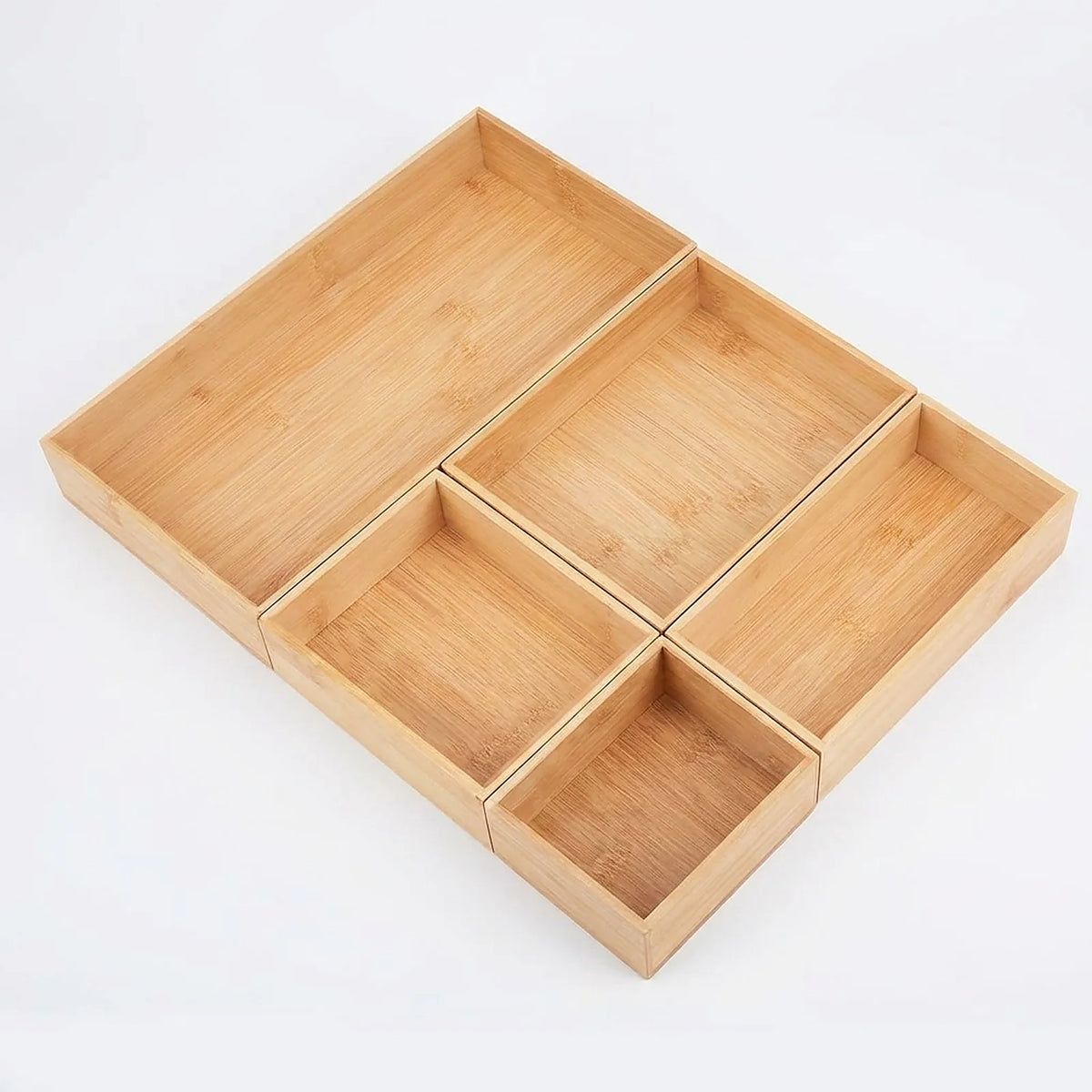 bamboo drawer organizer - product view 6