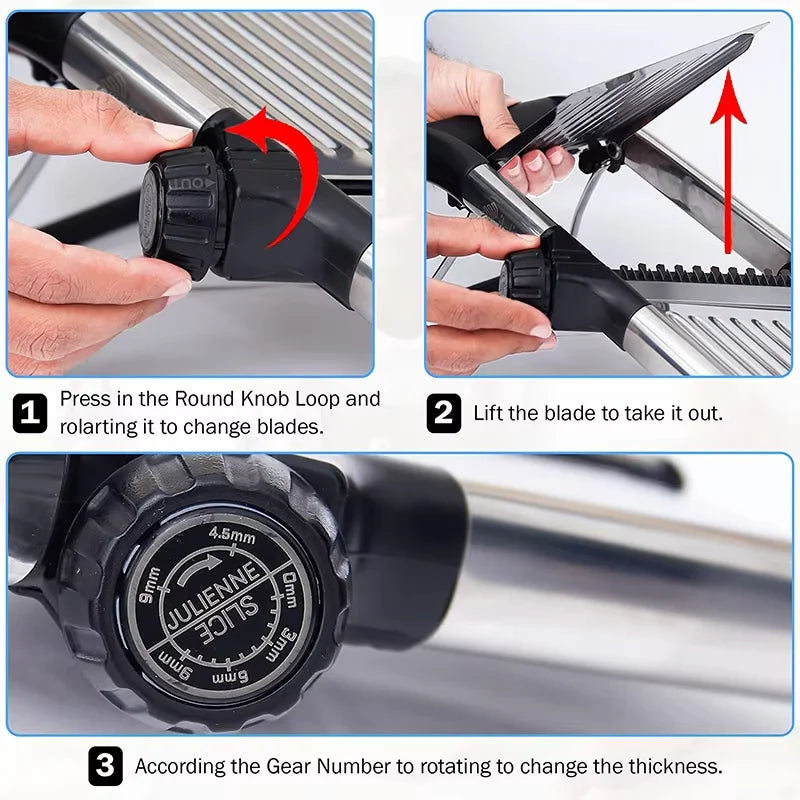 adjustable mandoline slicer - product view 5