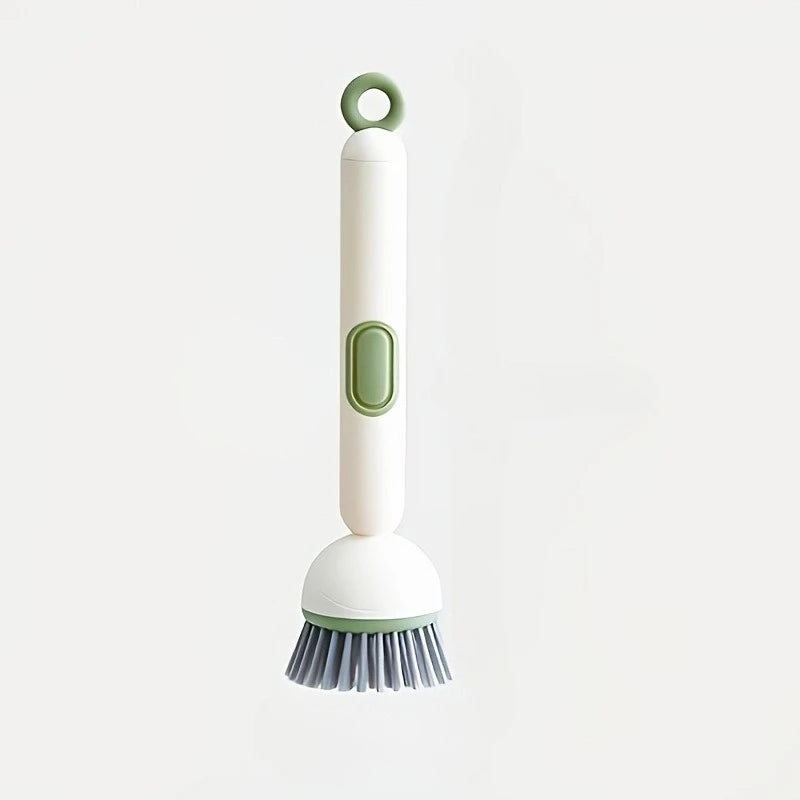 soap dispensing dish brush - product view 1