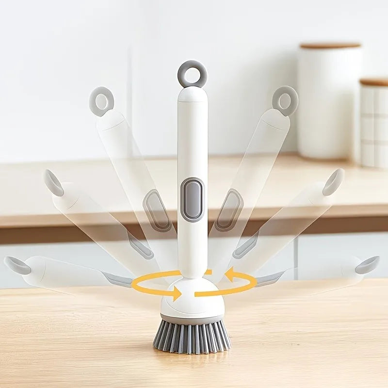 soap dispensing dish brush - product view 5