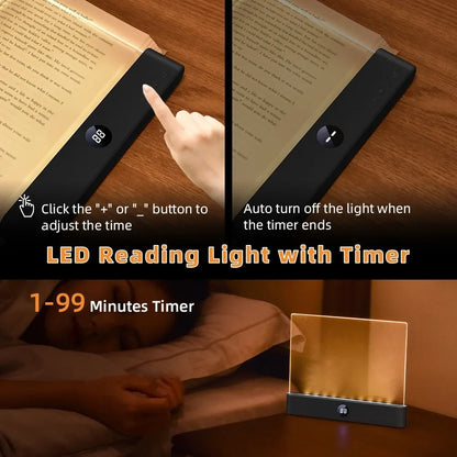 Rechargeable LED Book Light and Night Light, 0.8W Reading Lamp with Adjustable Illumination for Bedside, Books and Travel - product view 5
