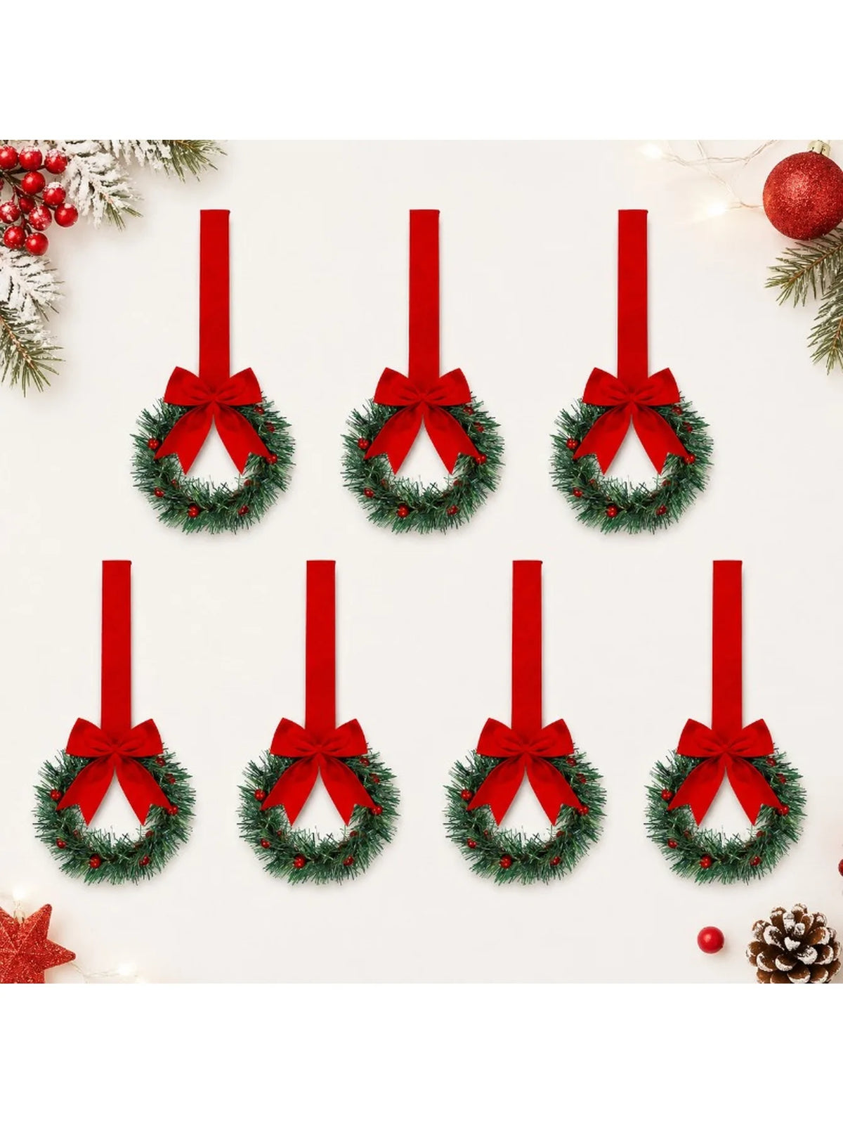 christmas wreath - product view 1