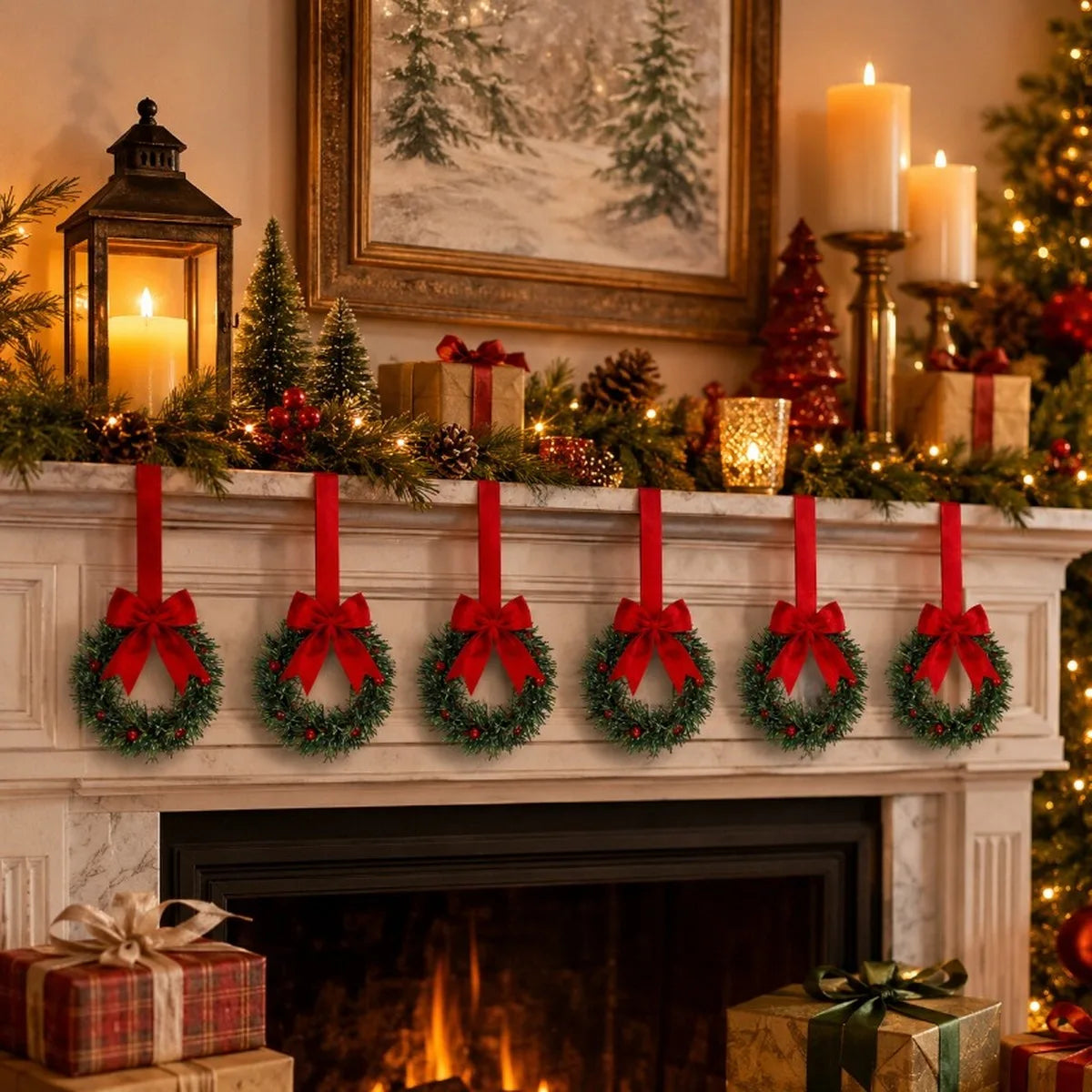 christmas wreath - product view 5