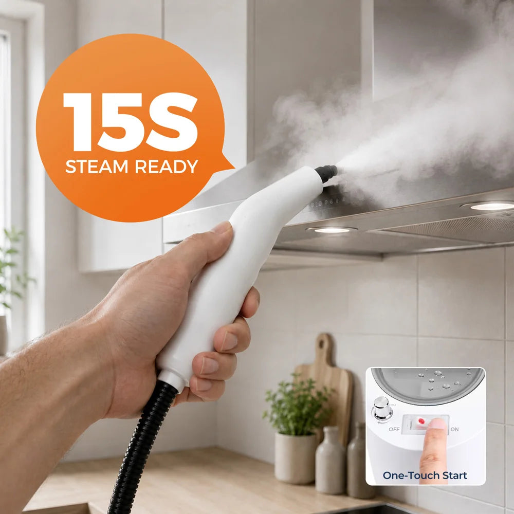handheld steam cleaner - product view 4