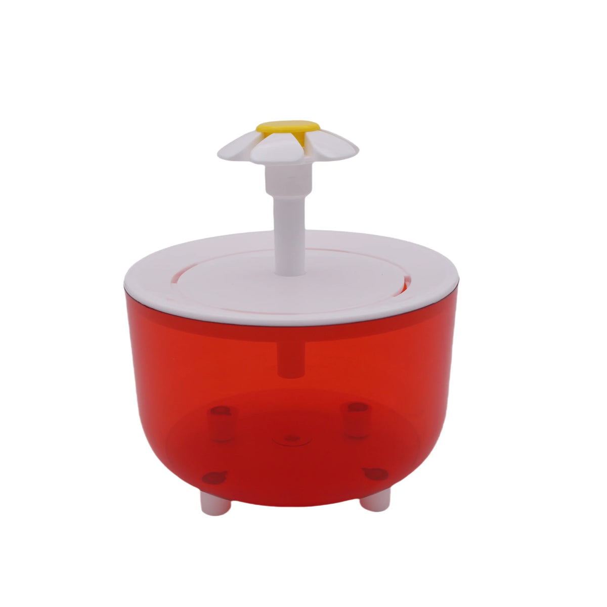 Silent Pet Water Fountain, 1.2L Recirculating Plastic Dispenser with USB Power and Filter Foam for Cats and Small Dogs - product view 2