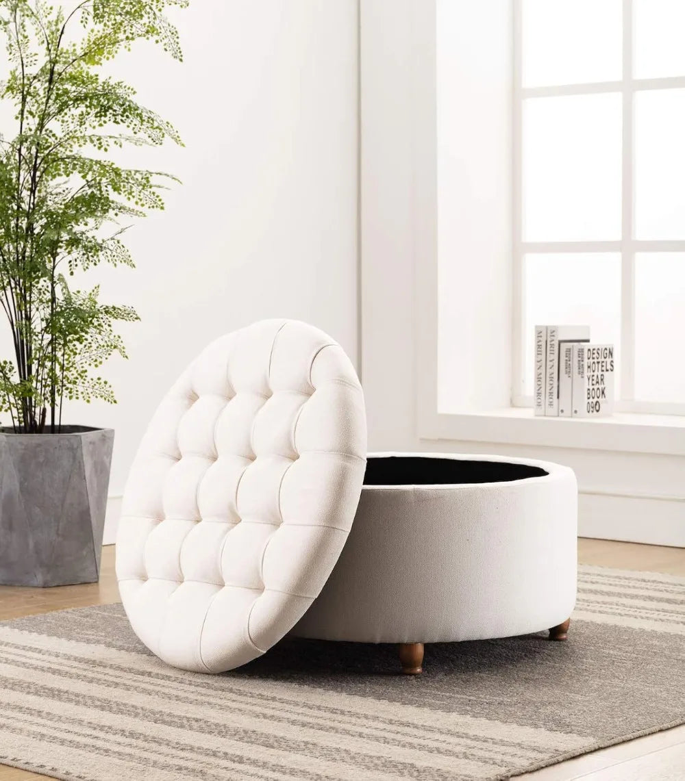 storage ottoman - product view 2