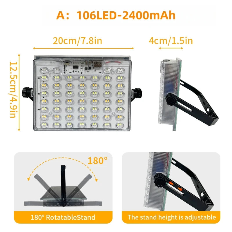 rechargeable lantern - product view 1